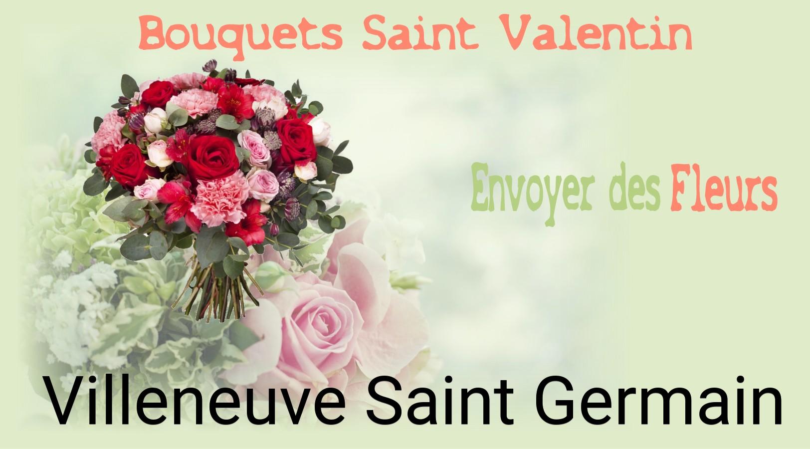 Roses de Saint-Valentin livrées à Villeneuve-Saint-Germain